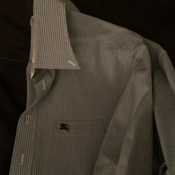Burberry Botton Down Mens Collar Shirt